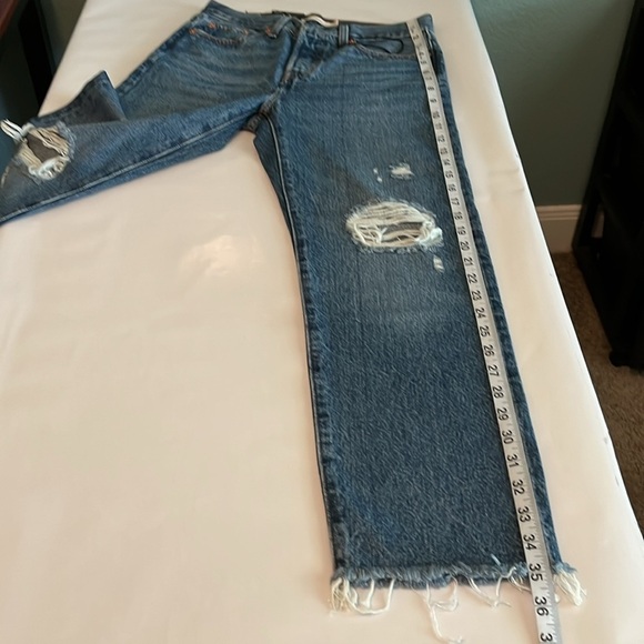 Levi’s Wedgie Straight High Rise NWT Size 25 - Picture 9 of 16